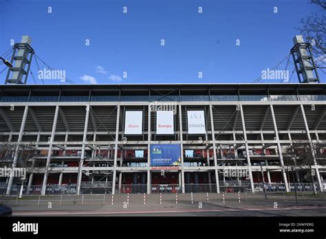 Cologne Germany 28th Feb 2023 The Football Stadium Rheinenergie