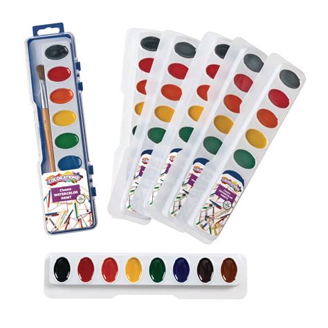 Colorations® Best Value Washable Watercolor Single Refill 8 Colors