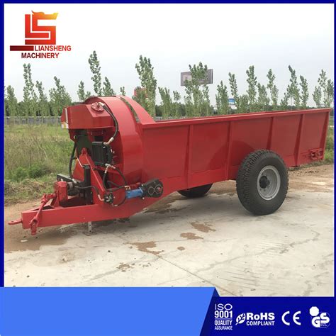 China Side Spreading Manure Spreader Tractor Trailed Orchard Manure