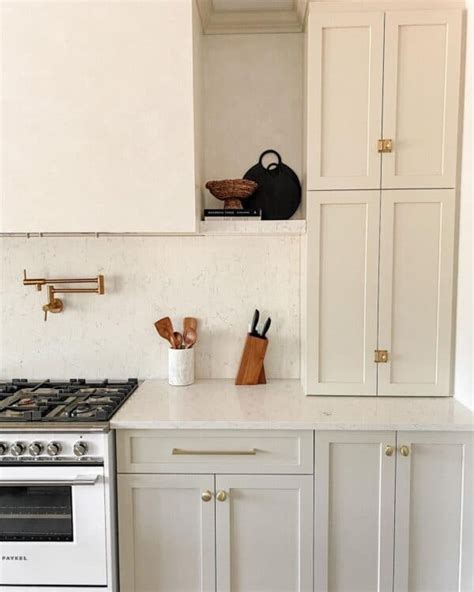 18 Beige Kitchen Cabinets That Are An Alternative To White