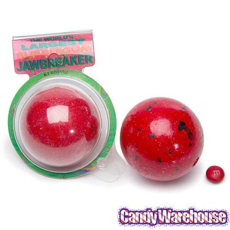 Worlds Largest Bubble Gum Jawbreakers 12 Piece Display Candy Warehouse