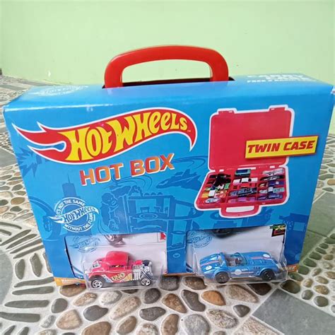 Jual Hot Wheels Twin Case Hot Box ISI CARRY CASE KOPER KOTAK HOT WHEELS Shopee Indonesia