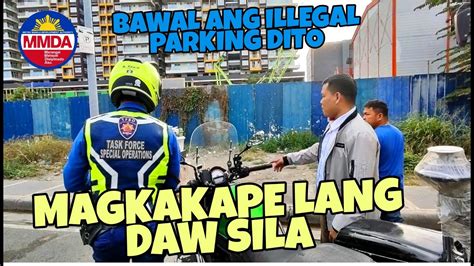 BAWAL ANG ILLEGAL PARKING SA MACAPAGAL MMDA TFSO CLEARING OPERATION