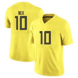 Youth 10 Bo Nix Green Oregon Jersey