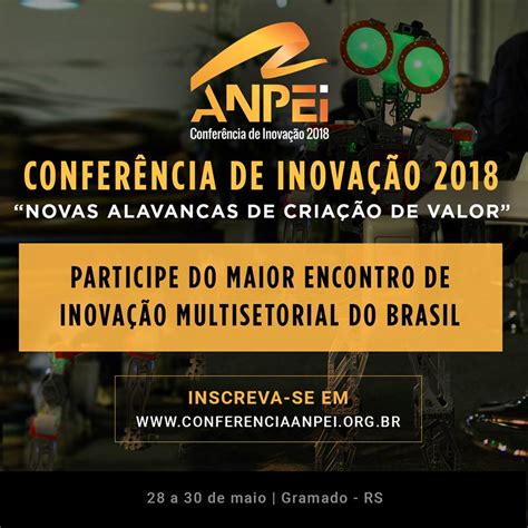 A Ag Ncia Puc Rio De Inova O Apoiadora Da Confer Ncia Da Anpei