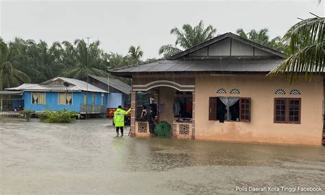 Mangsa Banjir Di Sabah Menurun Johor Meningkat Pahang Kekal