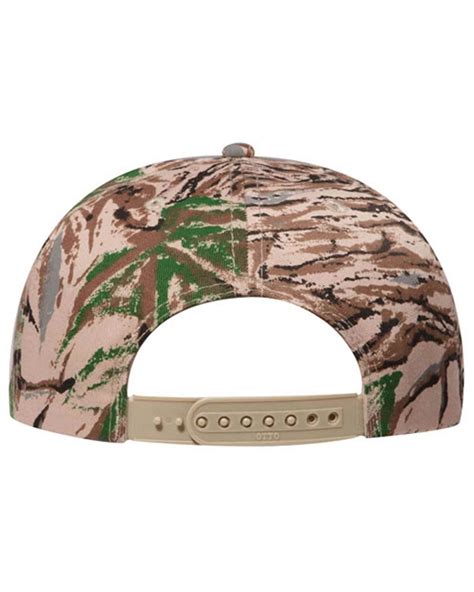 Otto Otto Cap Camouflage Panel Mid Profile Baseball Cap