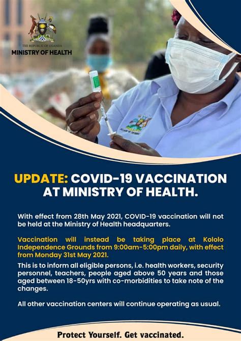 ChimpReports On Twitter COVID19 Vaccination Will Take Place At