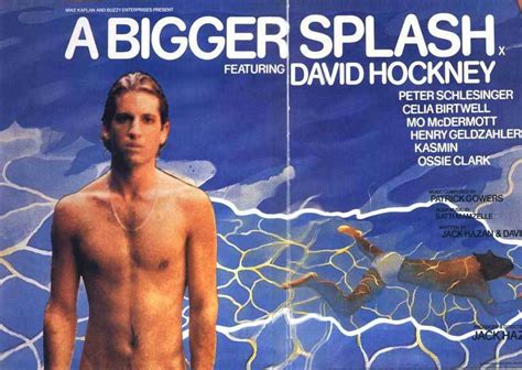 Bigger Splash Movie David Hockney Peter Schlesinger Wall Print