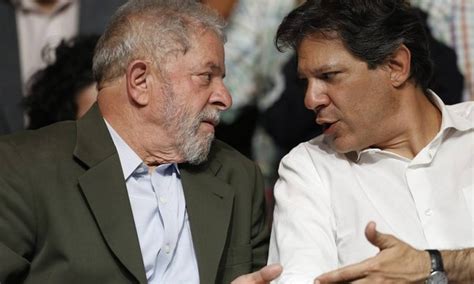 Lula Consultou Se Haddad Toparia Ser Seu Vice Em Poca