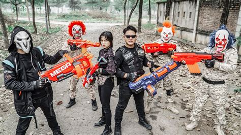 LTT Films Silver Flash S E A L X Nerf Guns Fight Wanted Dangerous