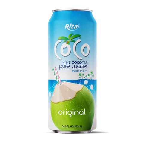 Coconut Products Pure Original Coconut Water With Pulp