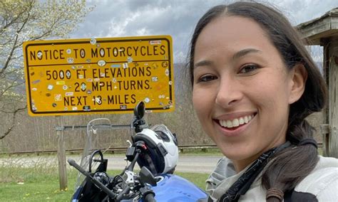 Rising Stars Meet Carolyn Aka Doodle On A Motorcycle Voyage Atl