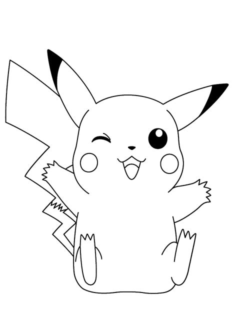 Kolorowanka Pokemon Malowanka Do Wydruku Pikachu Nr 98