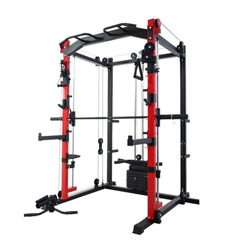 Home Fitness Equipment Smith Machine Multi Function Station Power Half Squat Rack China Squat