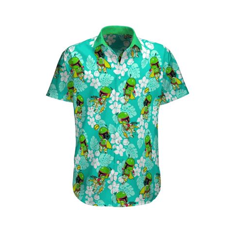 Boba Fett Star Wars Hawaiian Shirt And Short