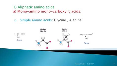 Classification Of Amino Acids Ppt