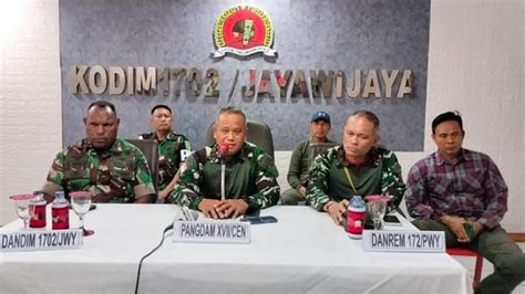 Pangdam Cenderawasih Tindak Tegas Jika Ada Prajurit Tni Yang Terlibat