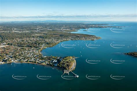 Early Morning Aerial Photo Victoria Point QLD