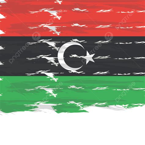 Brush Libya Flag Png Vector Psd And Clipart With Transparent