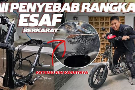 Terungkap Ternyata Ini Penyebab Rangka Esaf Motor Honda Jadi Gampang