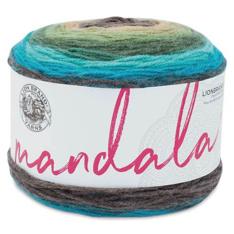 Lion Brand Mandala Yarn Cake Dragon 590 Yards BLICK Art Materials