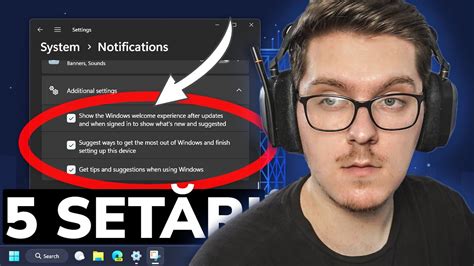 5 SETARI Pe Care Trebuie SA LE SCHIMBI In WINDOWS 11 YouTube