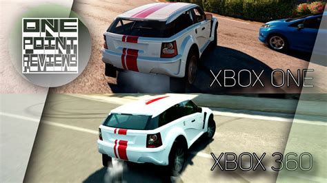 Forza Horizon 2 Xbox One против Xbox 360 Сравнение графики Youtube