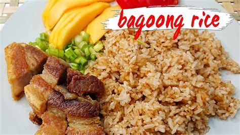 Bagoong Rice Fast And Easy Way L Binagoongan Rice L Pinoy Food Dxb L