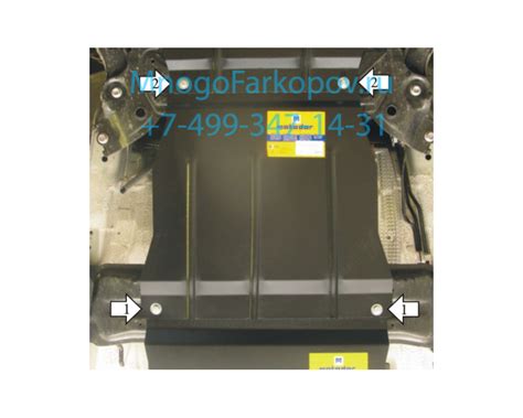 Защита КПП Suzuki Grand Vitara 02412 Motodor - MnogoFarkopov.ru