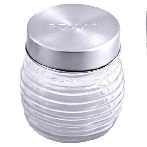 Roxx Arcadia Glass Jar 200 Ml Set Of 2 JioMart