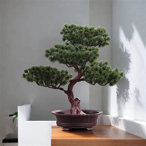 K Nstliche Bonsai Baum Topfpflanze Dekoration F R Wohnzimmer