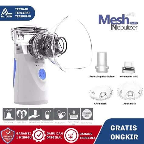 Jual Alat Bantu Uap Pernapasan Pernafasan Inhaler Nebulizer Mesh