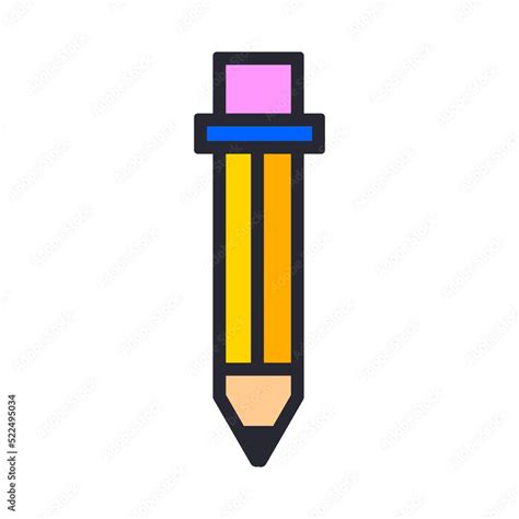 Vector Pencil Clipart Stock Illustration | Adobe Stock