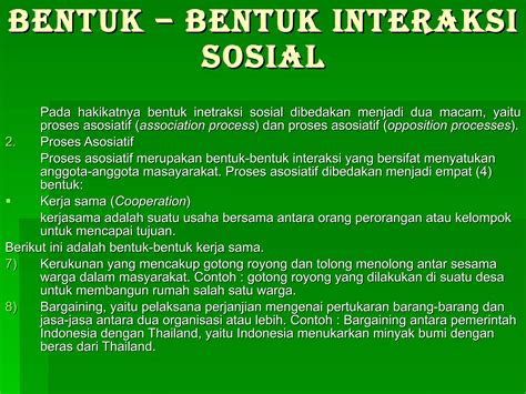 Bentuk Bentuk Interaksi Sosial Asosiatif 6