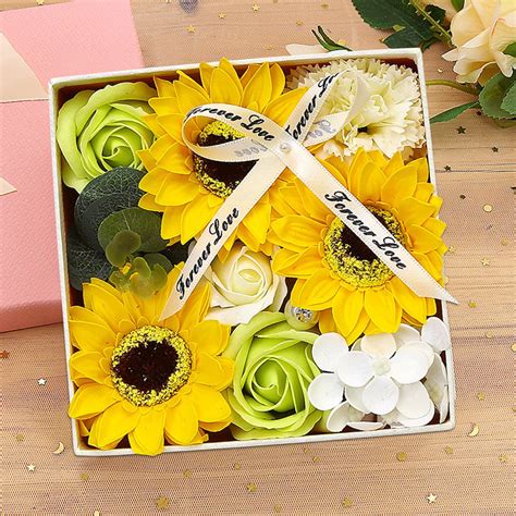 Spring Savings CRAMAX Clearance Valentine S Day DIY Soap Flower Gift