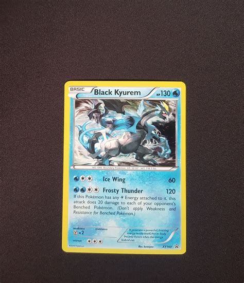 Se produkter som liknar Black Kyurem EX XY160 Holo Pr på Tradera