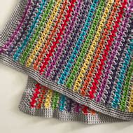 Crochet Rainbow Baby Blanket Folksy