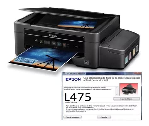 Epson L475 Reset Ilimitado Entrega Inmediata Con Tutorial Meses Sin