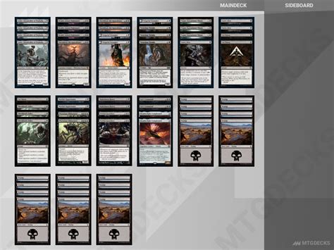 Arena Standard Mono Black Deck By Platinum Mythic Rank Player Mtg Decks