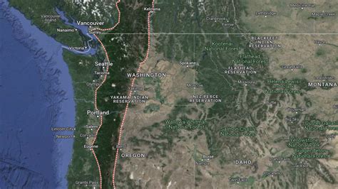 Map of Washington State (Explored) – Google Earth Hacks