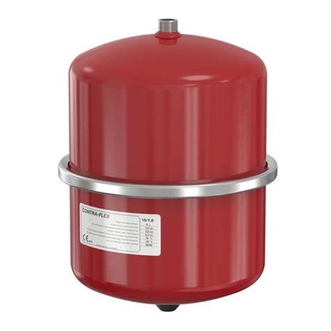 Flamco Contraflex Expansievat 18 Liter Rood 1 Bar Max 3 Bar Wasco