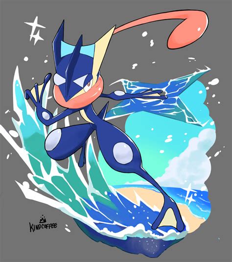 Greninja fan art : r/pokemon