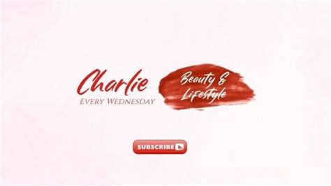 Pink And Red Minimal Modern Beauty Personal Youtube Banner Youtube ...