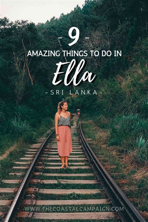 Amazing Things To Do In Ella Sri Lanka Travel Destinations Asia