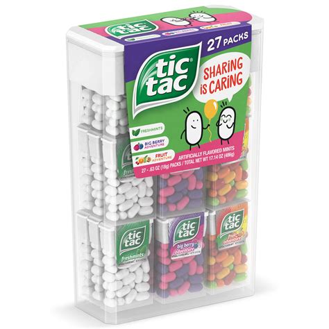 Tic Tac Box Size