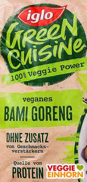 Veganes Bami Goreng Von Iglo Green Cuisine