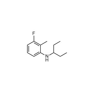 1249672 94 3 3 Fluoro 2 Methyl N Pentan 3 Yl Aniline ChemScene Llc