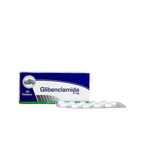 Glibenclamida 5 Mg Tabletas Cp Cja X 30 Und Droguerias Patria