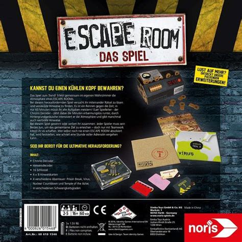 Escape Room Das Spiel Grundspiel DE Alles für den Helden